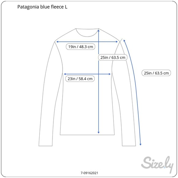 Patagonia Re-Tool Snap T Pullover Fleece L Blue Pockets Stand Collar Skiing - Picture 9 of 9